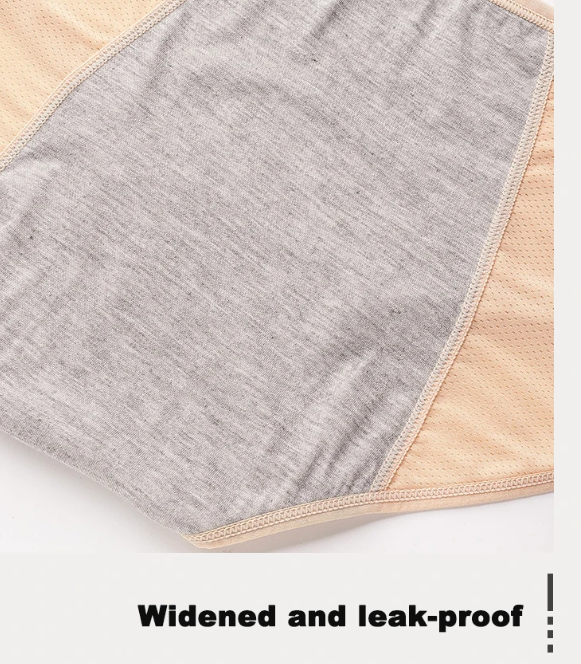 Menstrual Panties Women Sexy Pants Leak Proof Incontinence Underwear Period Proof Briefs High Waist Warm Female FZ-362