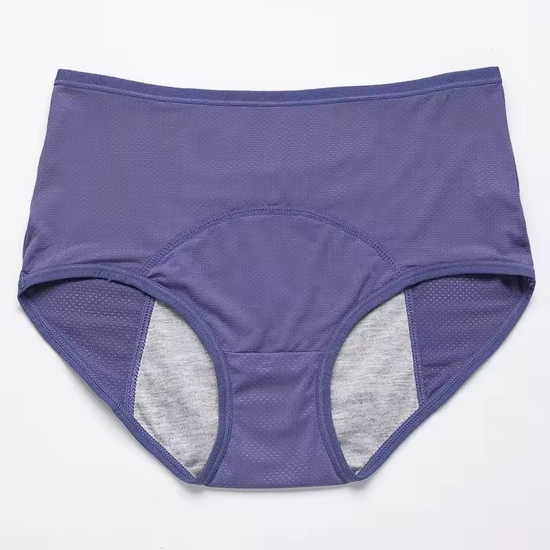 Menstrual Panties Women Sexy Pants Leak Proof Incontinence Underwear Period Proof Briefs High Waist Warm Female FZ-362
