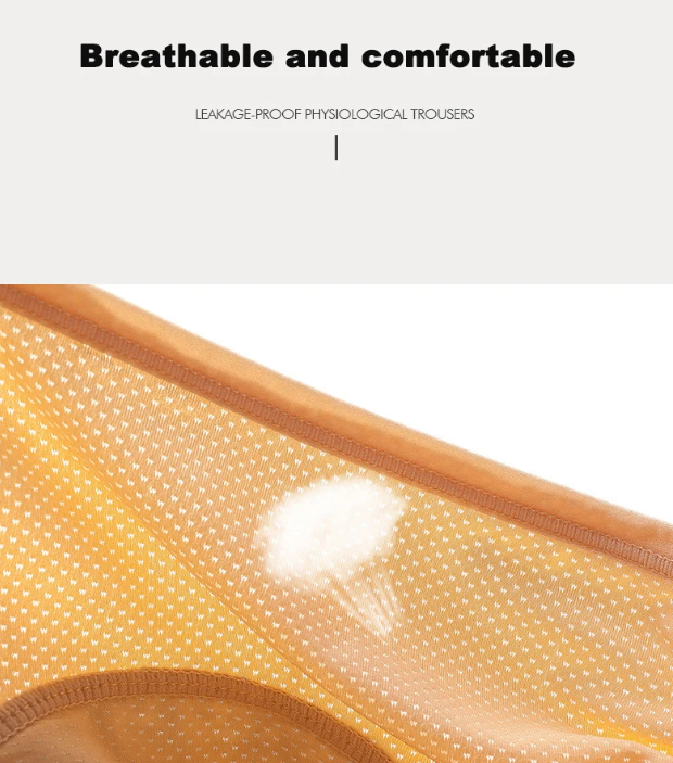 Menstrual Panties Women Sexy Pants Leak Proof Incontinence Underwear Period Proof Briefs High Waist Warm Female FZ-362