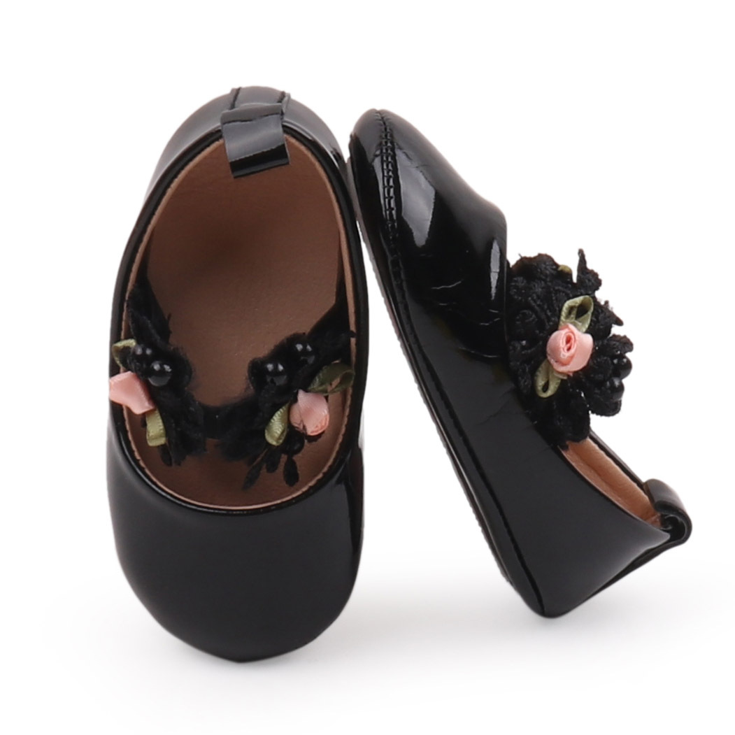 2026 Spring and Summer Baby Girl Shoes High Quality PU and TPR Anti-slip Sole Beautiful Flower Mary Jane Style Fashion Sandal