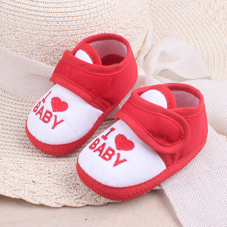 Cotton Bottom Baby Sneakers Anti-Slip Kids Soft Soled Shoes Spring Autumn Newborn First Walkers 0-1 Children Crib Shoe Footwear
