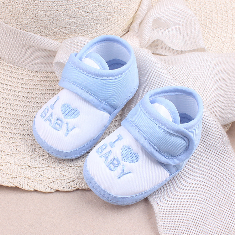 Cotton Bottom Baby Sneakers Anti-Slip Kids Soft Soled Shoes Spring Autumn Newborn First Walkers 0-1 Children Crib Shoe Footwear