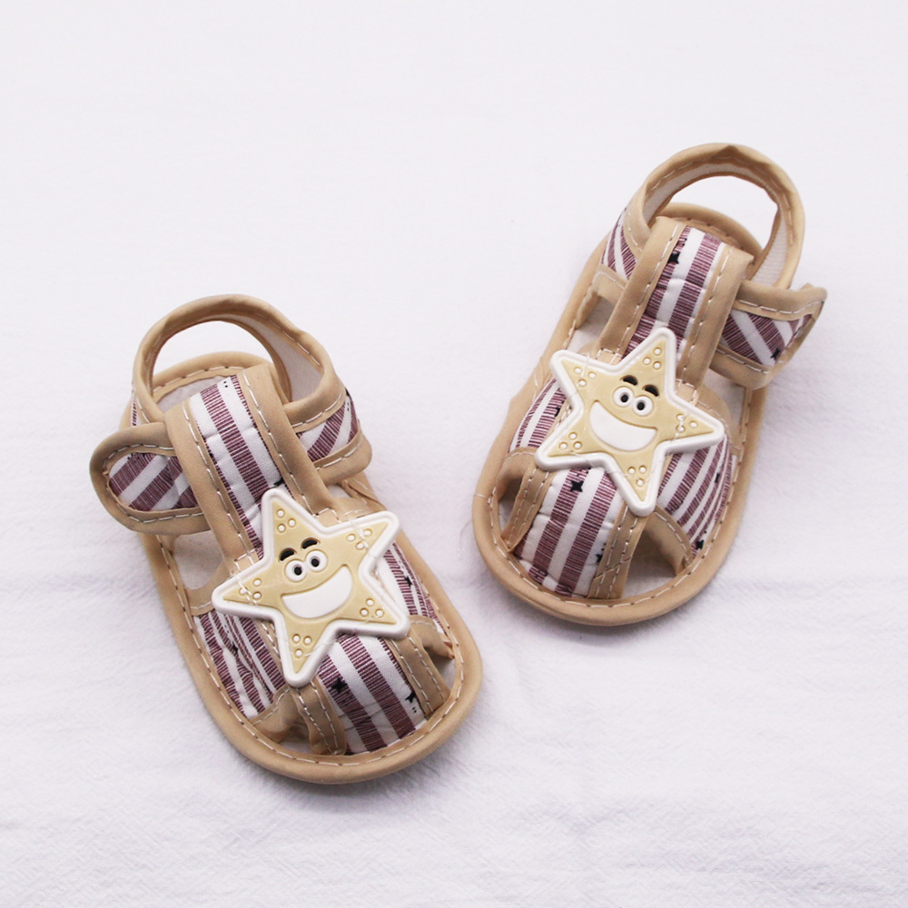 Summer Sandals for Newborn Babies Aged 0-1, Soft Soled Baby Shoes for Toddlers Aged 6-12 Months, Men's Shoes