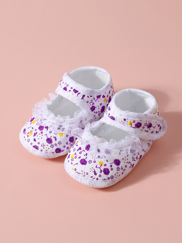 Autumn and Summer Single Shoes, Newborn Baby Shoes, anti Slip Soft Sole, 0-1 Year old Baby Walking Shoes, Daughter's Shoes