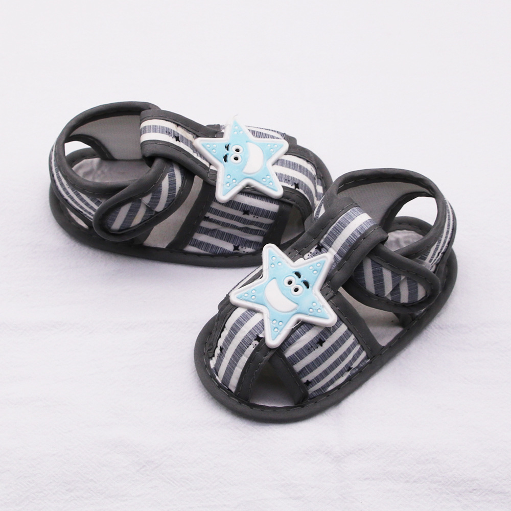 Summer Sandals for Newborn Babies Aged 0-1, Soft Soled Baby Shoes for Toddlers Aged 6-12 Months, Men's Shoes