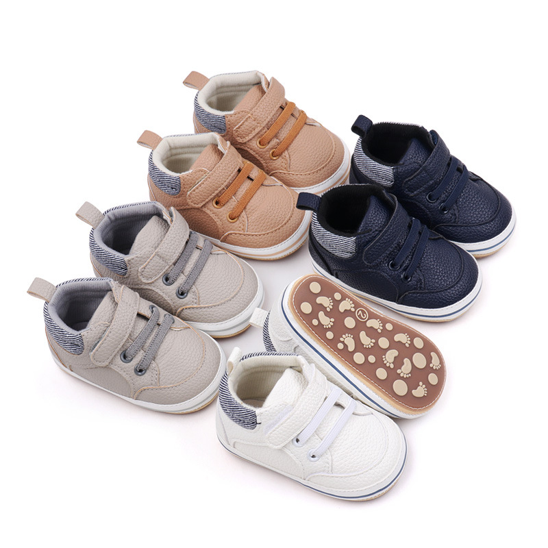 Baby Sneaker for Toddler 0-18 Months Soft PU and PVC Spring and Autumn Warm and Soft Toddler First Step Shoes 2026 Baby Fashion