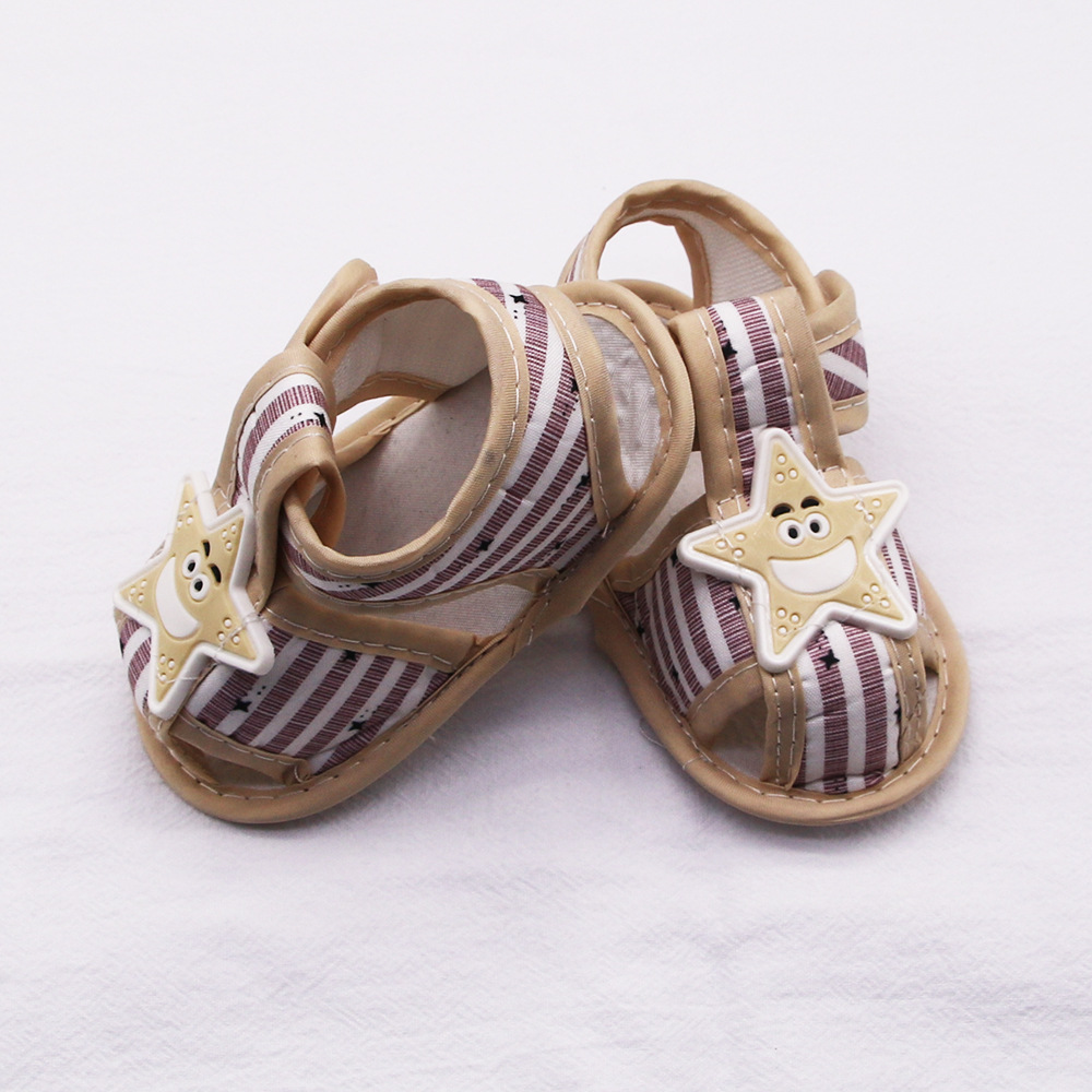 Summer Sandals for Newborn Babies Aged 0-1, Soft Soled Baby Shoes for Toddlers Aged 6-12 Months, Men's Shoes
