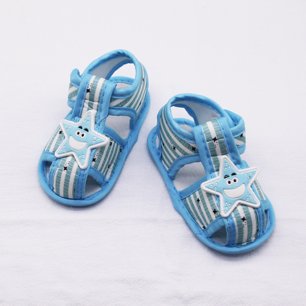Summer Sandals for Newborn Babies Aged 0-1, Soft Soled Baby Shoes for Toddlers Aged 6-12 Months, Men's Shoes