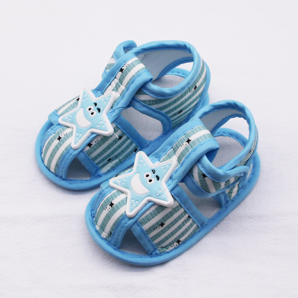 Summer Sandals for Newborn Babies Aged 0-1, Soft Soled Baby Shoes for Toddlers Aged 6-12 Months, Men's Shoes