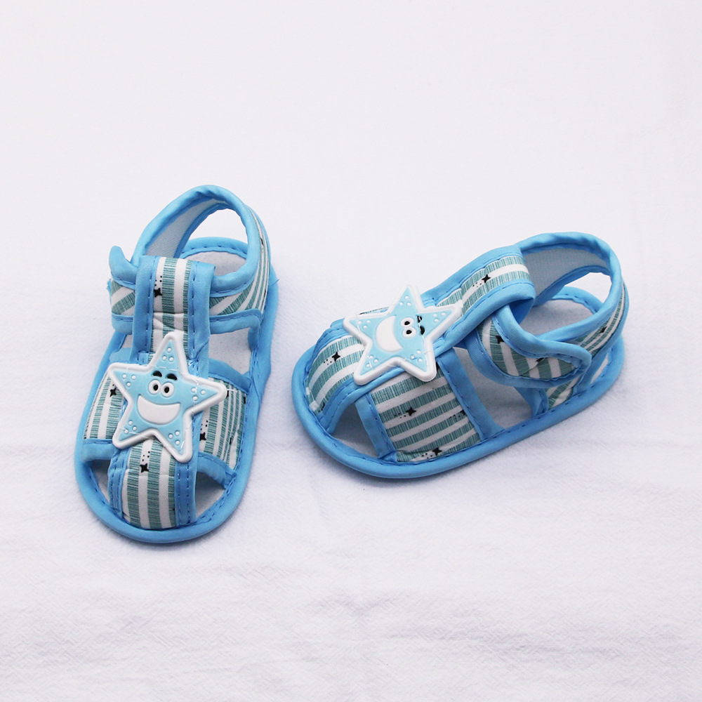 Summer Sandals for Newborn Babies Aged 0-1, Soft Soled Baby Shoes for Toddlers Aged 6-12 Months, Men's Shoes