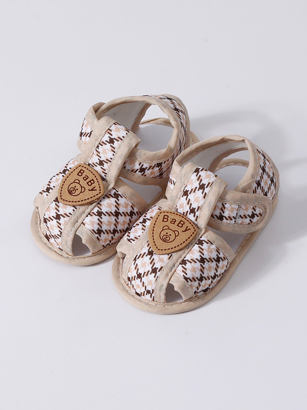 Baby Sandals Summer Soft soled Walking Shoes 0-1 Years 0-12 Months Baby non Slip Soft Soled Cloth Shoes Newborn Baby