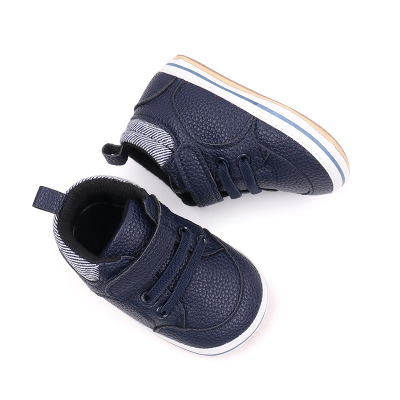 Baby Sneaker for Toddler 0-18 Months Soft PU and PVC Spring and Autumn Warm and Soft Toddler First Step Shoes 2026 Baby Fashion