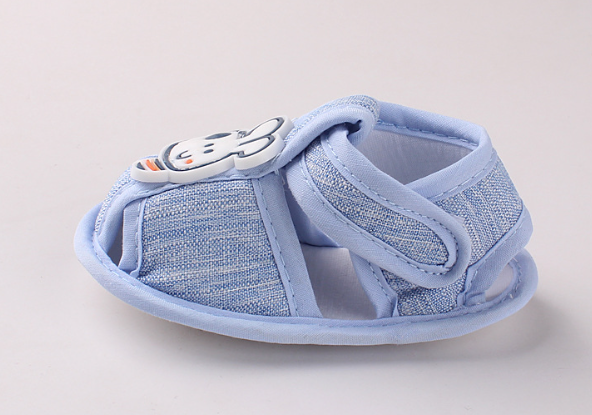 Cartoon Cute Print Baby Sandals Summer Soft Sole Breathable Anti-Slip First Walker Shoes Infant Kids Comfortable Footwear
