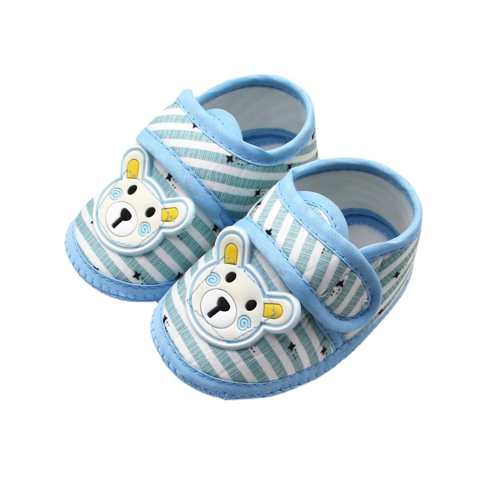 Cute Bear Baby Shoes Cartoon Newborn boy Baby Shoes Soft Soled Baby First Walking Shoes Classic Toddler Shoes