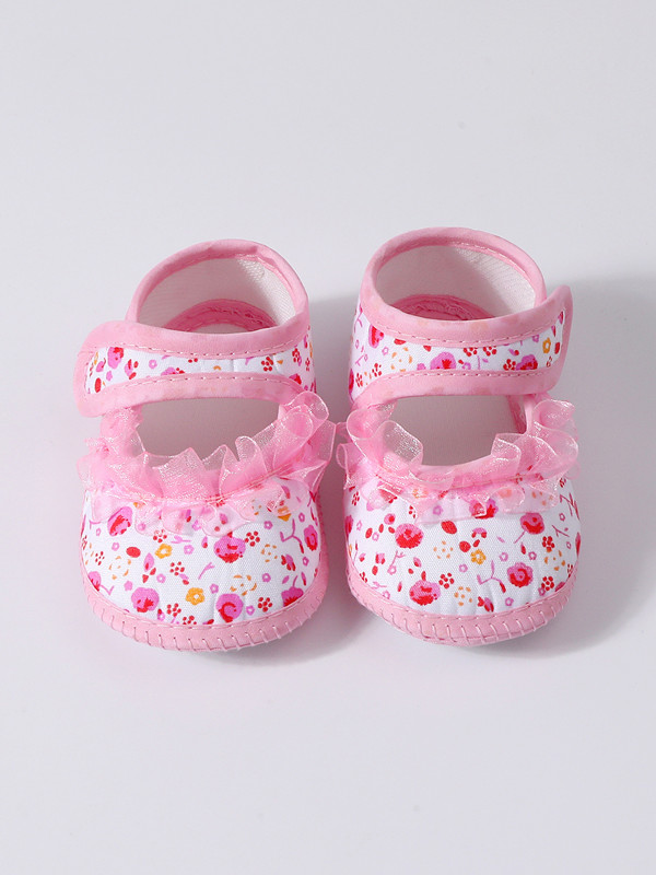 Autumn and Summer Single Shoes, Newborn Baby Shoes, anti Slip Soft Sole, 0-1 Year old Baby Walking Shoes, Daughter's Shoes