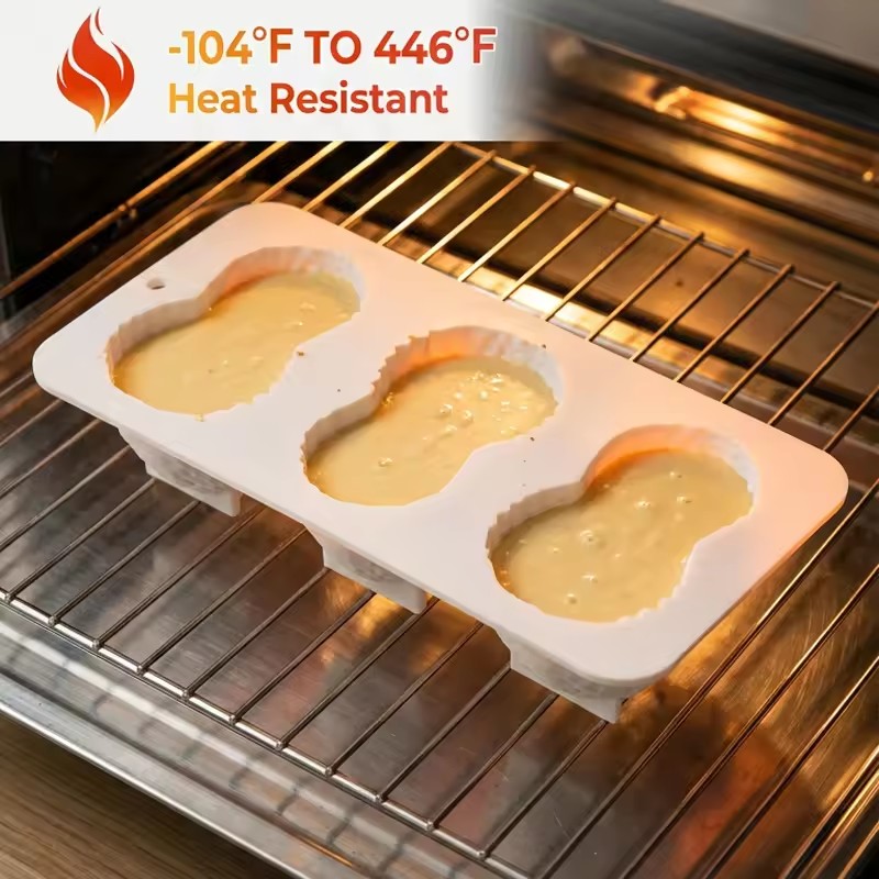 1Pc Peanut Nut Shaped Silicone Mold Heat Resistant Mousse Cake Chocolate Cookie Baking Mold for DIY Pastry Kitchen Baking Tools