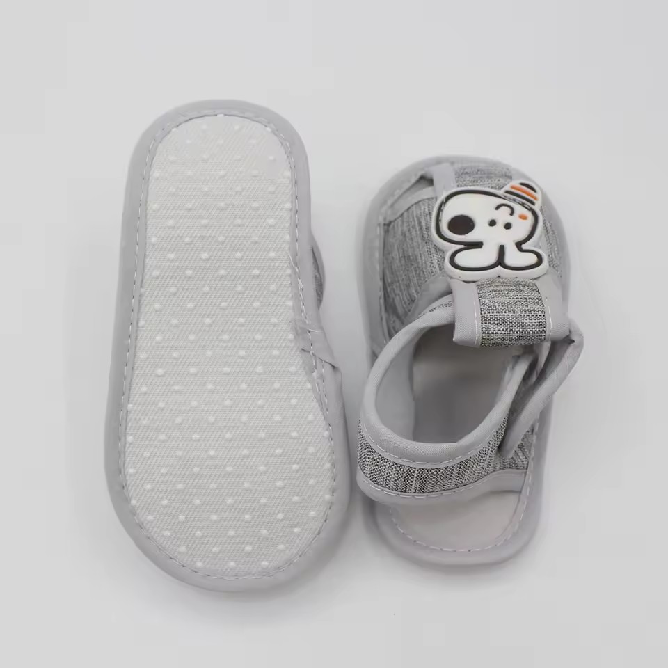 Cartoon Cute Print Baby Sandals Summer Soft Sole Breathable Anti-Slip First Walker Shoes Infant Kids Comfortable Footwear