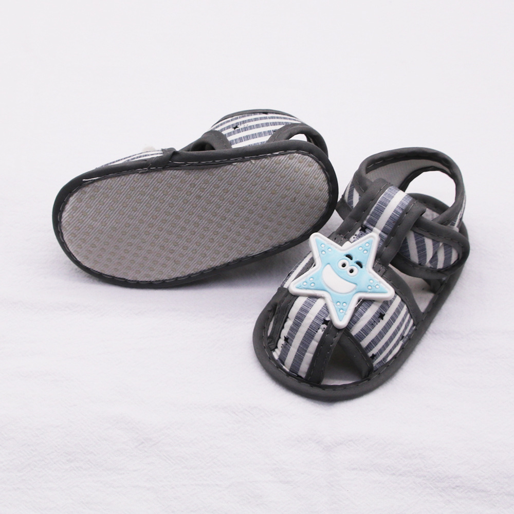 Summer Sandals for Newborn Babies Aged 0-1, Soft Soled Baby Shoes for Toddlers Aged 6-12 Months, Men's Shoes