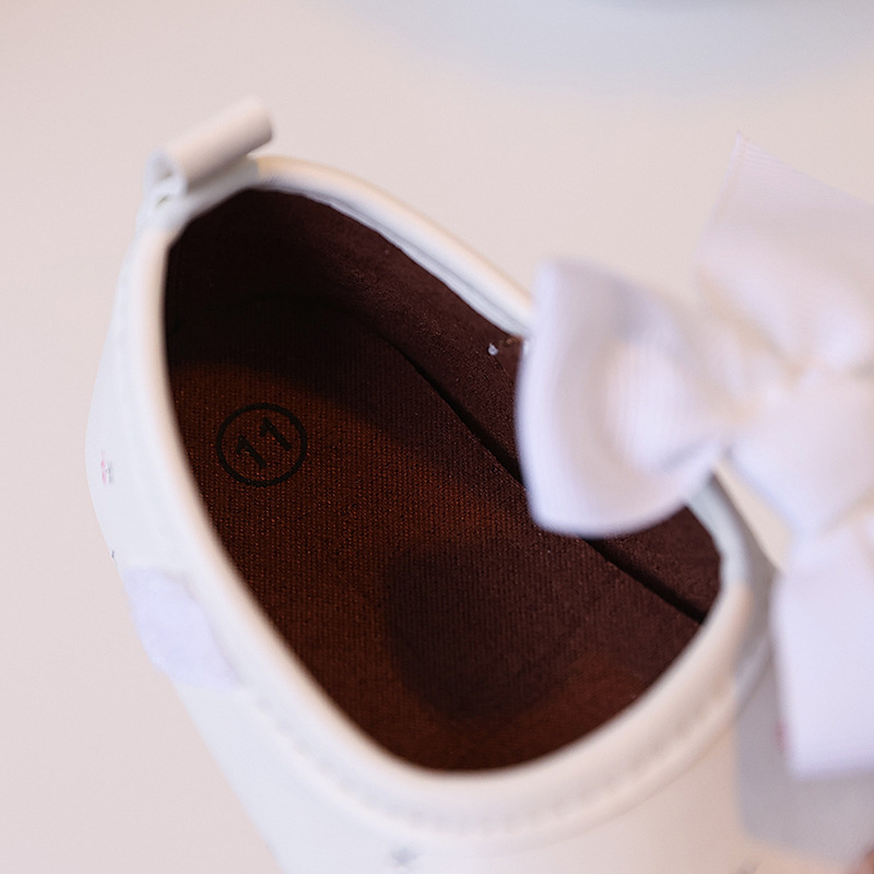 Baby Shoes Spring and Autumn new Style 0-1 Year old Female Baby Princess Shoes Cow Tendon Sole Breathable Walking Single Shoe