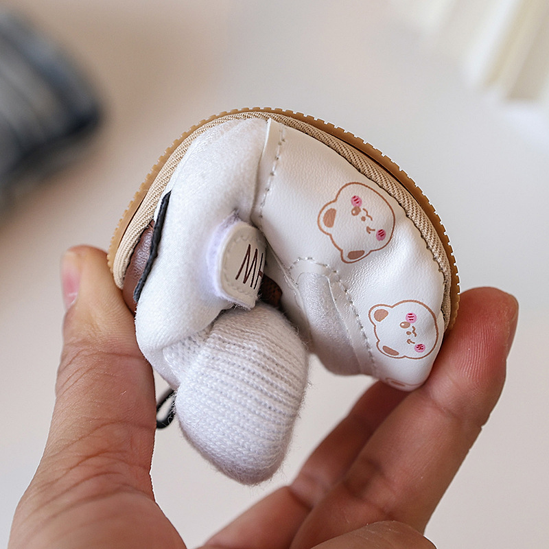 Baby Shoes Autumn and Winter and Socks Cotton for Warmth Non Slip Walking Shoes for Newborn Babies Baby 0-1 Years Old Shoes