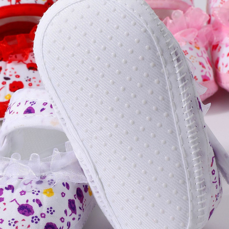 Autumn and Summer Single Shoes, Newborn Baby Shoes, anti Slip Soft Sole, 0-1 Year old Baby Walking Shoes, Daughter's Shoes