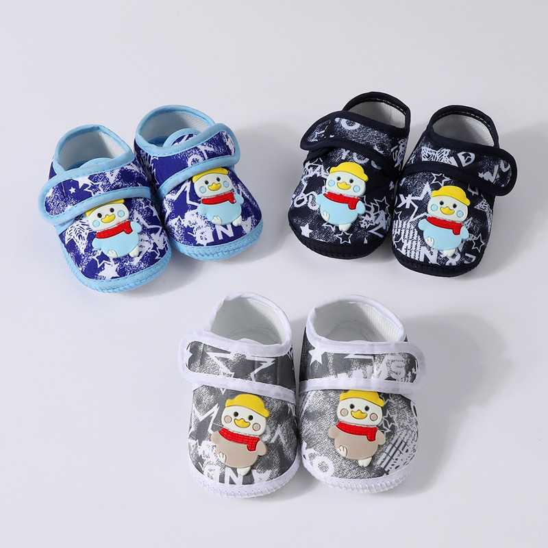 Spring and Autumn Single Shoes 0-12 Months Newborn Baby Shoes Anti slip Soft Bottom 0-1 Year Old Baby Sneakers Men's Shoes