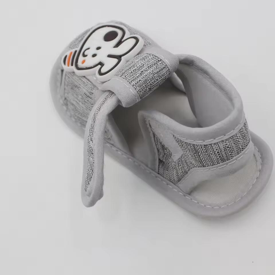 Cartoon Cute Print Baby Sandals Summer Soft Sole Breathable Anti-Slip First Walker Shoes Infant Kids Comfortable Footwear