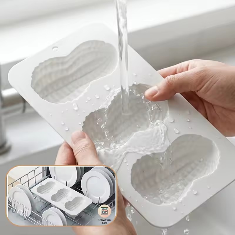 1Pc Peanut Nut Shaped Silicone Mold Heat Resistant Mousse Cake Chocolate Cookie Baking Mold for DIY Pastry Kitchen Baking Tools