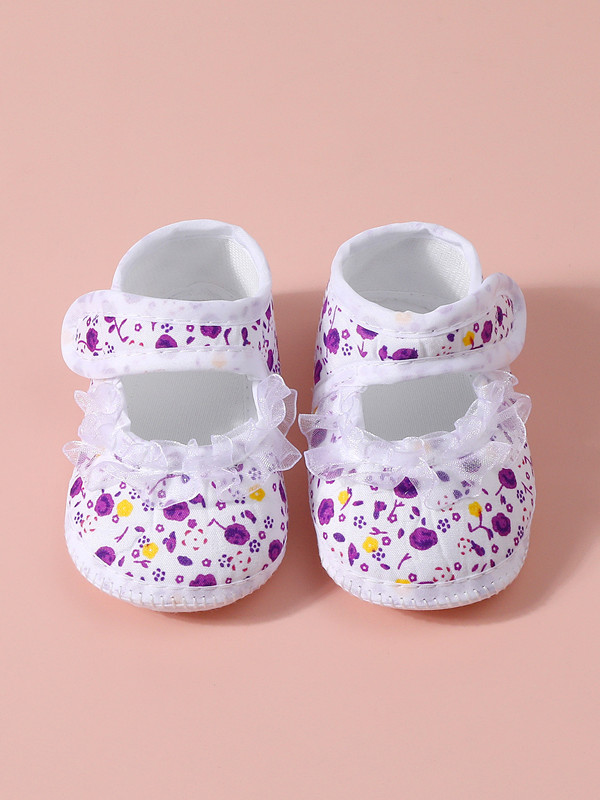 Autumn and Summer Single Shoes, Newborn Baby Shoes, anti Slip Soft Sole, 0-1 Year old Baby Walking Shoes, Daughter's Shoes