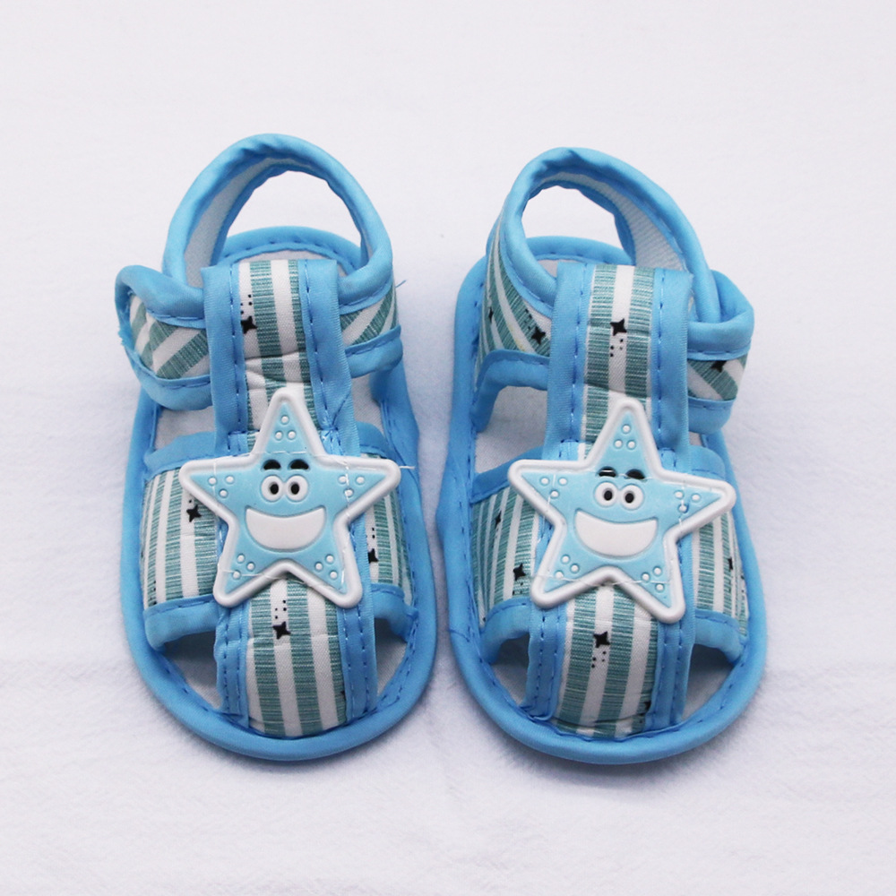 Summer Sandals for Newborn Babies Aged 0-1, Soft Soled Baby Shoes for Toddlers Aged 6-12 Months, Men's Shoes