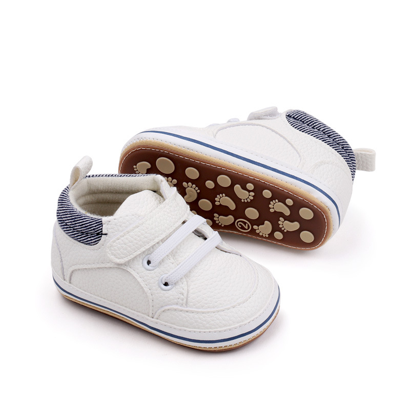 Baby Sneaker for Toddler 0-18 Months Soft PU and PVC Spring and Autumn Warm and Soft Toddler First Step Shoes 2026 Baby Fashion