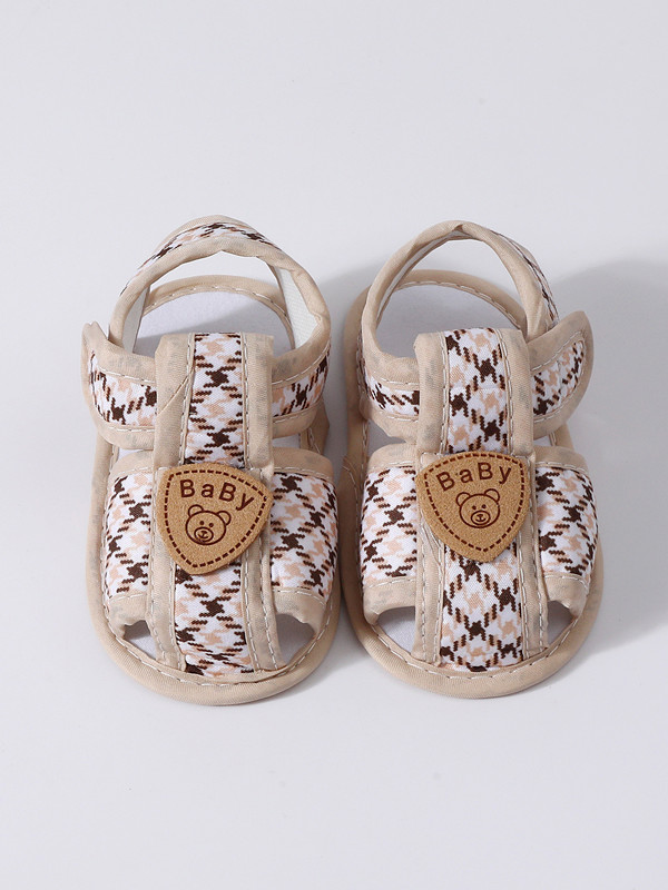 Baby Sandals Summer Soft soled Walking Shoes 0-1 Years 0-12 Months Baby non Slip Soft Soled Cloth Shoes Newborn Baby