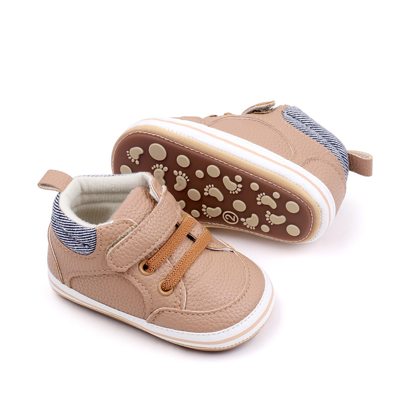 Baby Sneaker for Toddler 0-18 Months Soft PU and PVC Spring and Autumn Warm and Soft Toddler First Step Shoes 2026 Baby Fashion