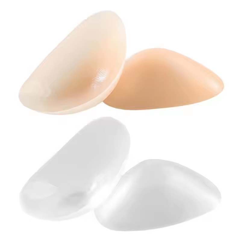 1 Pair Silicone Shoulder Pads Invisible Right-angle Shoulder Pads Enlarged And Thickened Shoulder Pads