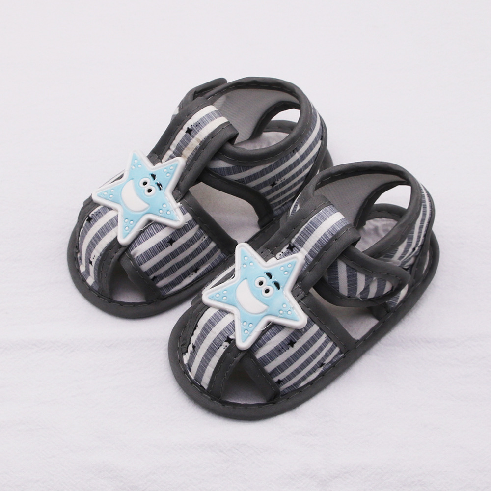 Summer Sandals for Newborn Babies Aged 0-1, Soft Soled Baby Shoes for Toddlers Aged 6-12 Months, Men's Shoes