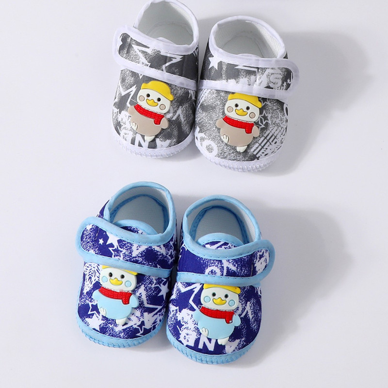 Spring and Autumn Single Shoes 0-12 Months Newborn Baby Shoes Anti slip Soft Bottom 0-1 Year Old Baby Sneakers Men's Shoes