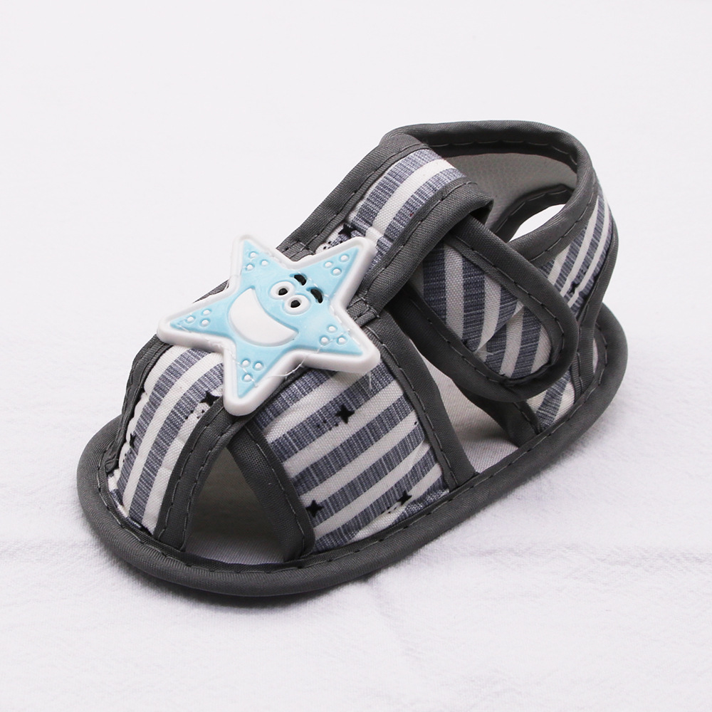 Summer Sandals for Newborn Babies Aged 0-1, Soft Soled Baby Shoes for Toddlers Aged 6-12 Months, Men's Shoes