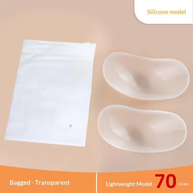 1 Pair Silicone Shoulder Pads Invisible Right-angle Shoulder Pads Enlarged And Thickened Shoulder Pads