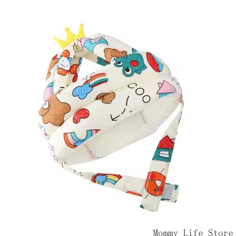 Infant Safety Helmet Comfortable Lightweight Adjustable Baby Helmet Upgrades for Toddlers 6 to 24 Months Head
