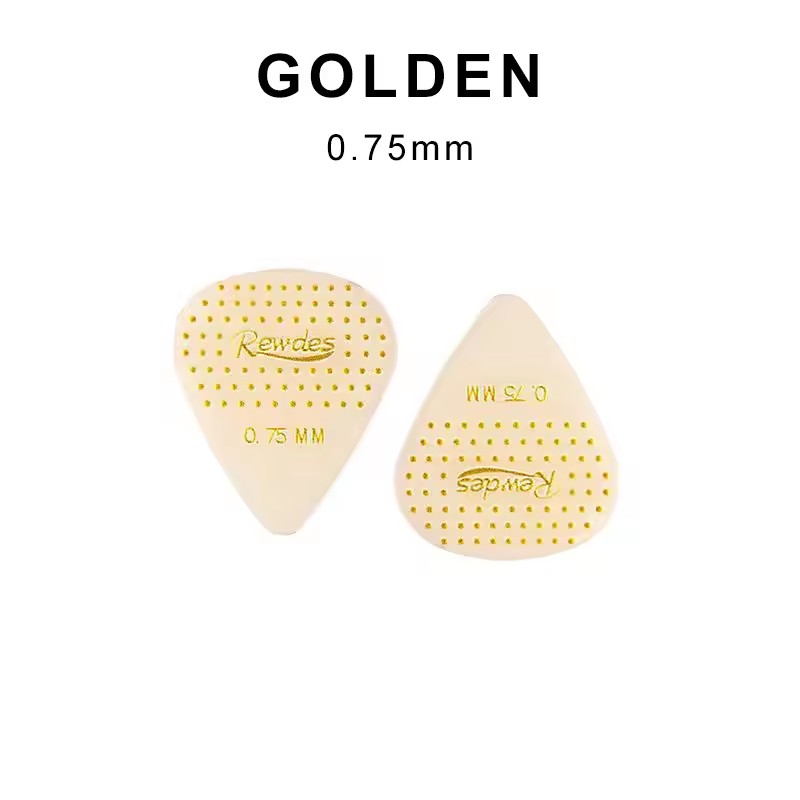 3Pcs Luminous Non-slip Guitar Picks 0.75mm Thick Dotted Plectrums for Acoustic Electric Guitar Instrument Parts