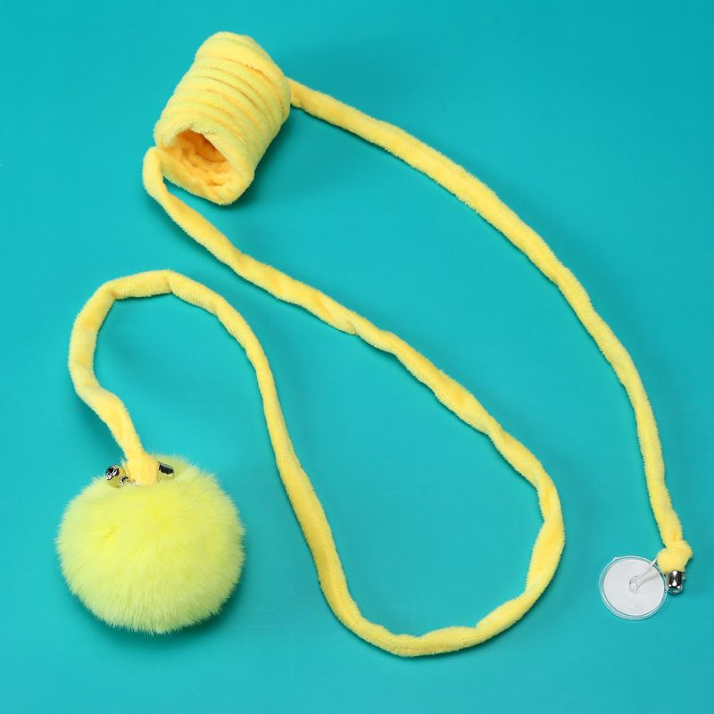 Cat Spring Toys, Self-Play Hanging Stretchable Cat Spring，Cat Toys for Indoor Cats Kitten Chasing and Playing