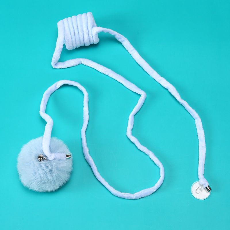Cat Spring Toys, Self-Play Hanging Stretchable Cat Spring，Cat Toys for Indoor Cats Kitten Chasing and Playing