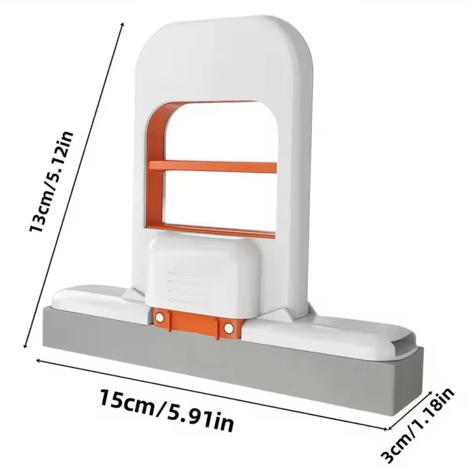 Multi-Functional Mini Mop | Retractable Wet/Dry Mop for Kitchen, Bathroom, Car | Durable Plastic | Compact & Home Cleaning Tool​