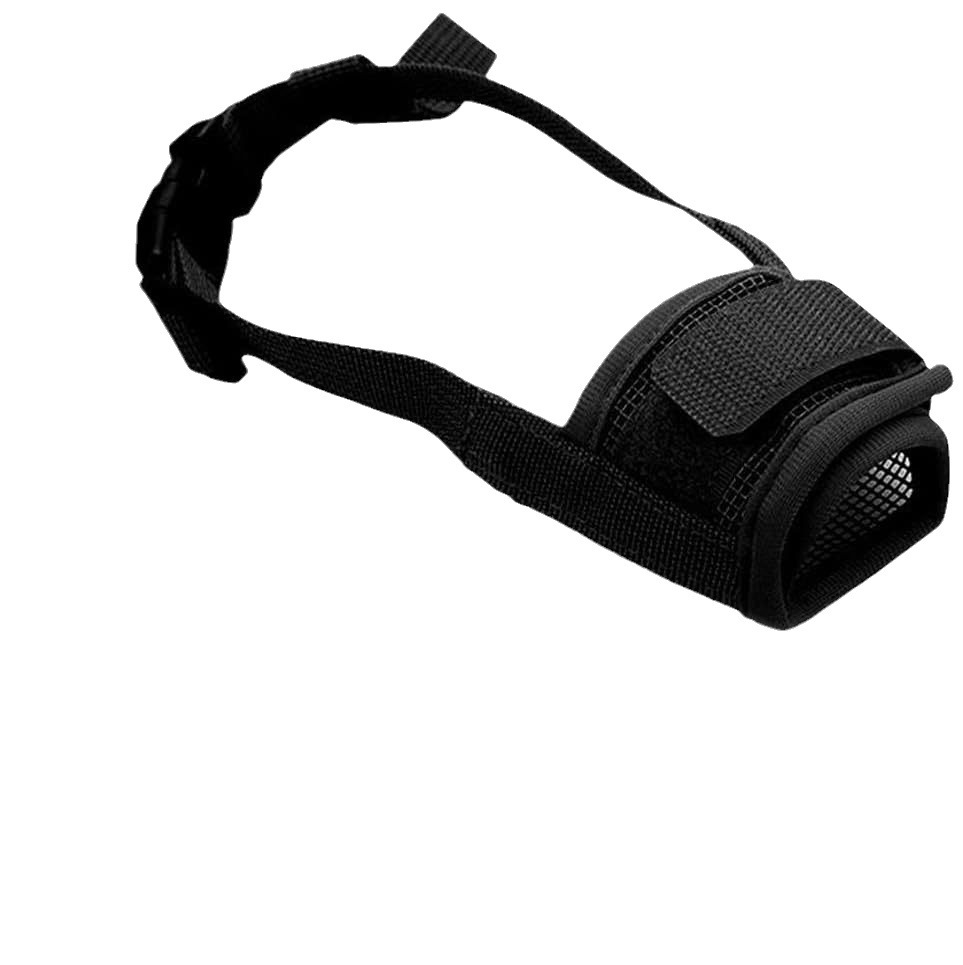 Soft Dog Muzzle Breathable Mesh Muzzle for Small Medium Large Dog Mouth Cover, Adjustable Muzzles To Prevent Biting Barking Dogs