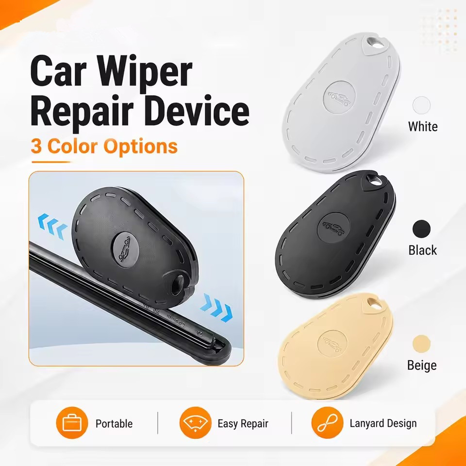 2Pcs Car Wiper Service Tool Automotive Wiper Repair Rubber Strip Grinder Wiper Blade Rubber Strip Repair Auto Wiper Cutter Cleaning