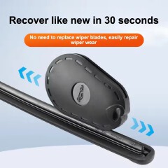 2Pcs Car Wiper Service Tool Automotive Wiper Repair Rubber Strip Grinder Wiper Blade Rubber Strip Repair Auto Wiper Cutter Cleaning