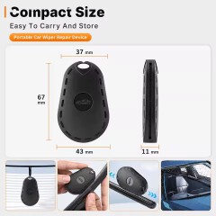 2Pcs Car Wiper Service Tool Automotive Wiper Repair Rubber Strip Grinder Wiper Blade Rubber Strip Repair Auto Wiper Cutter Cleaning