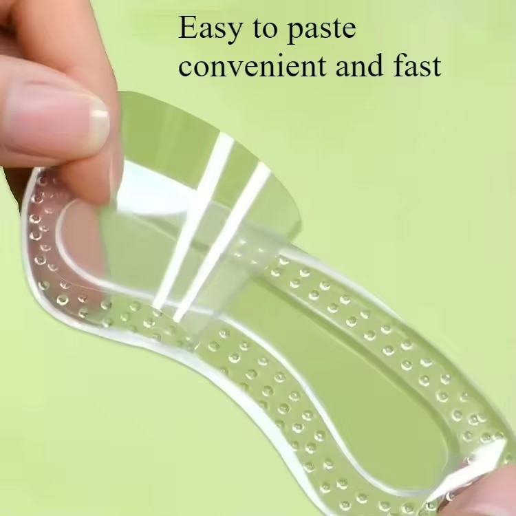 1Pair Heel Protectors Women Silicone Cushion Foot Care Products Non Slip Shoe Pads for High Heels Adjustable Size Insoles