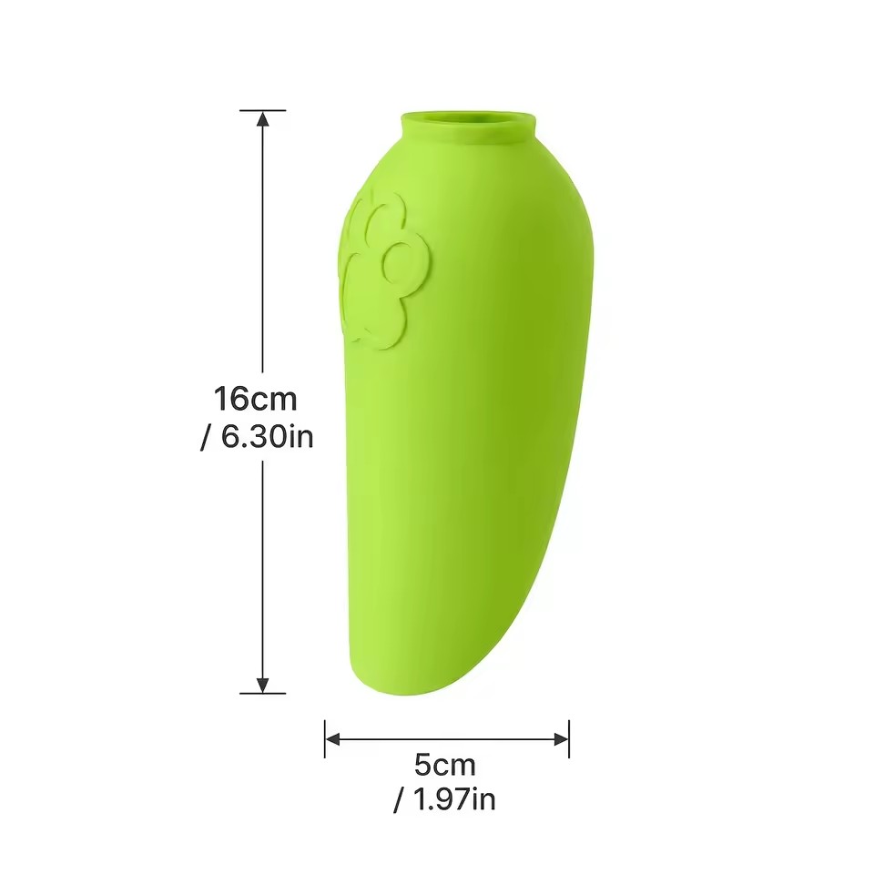 2Pcs Pet Drinking Water Cup Portable Dog Cat Silicone Foldable Leaf Universal Bottle Mouth Travel Dispenser No Leak Easy Sip