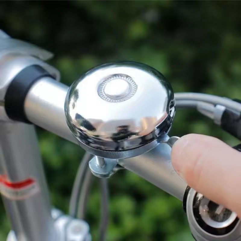 Durable Bicycle Bell Easy To Install Suitable for Mountain Bikes and Folding Bikes Loud Sound Outdoor Riding Safety Accessory